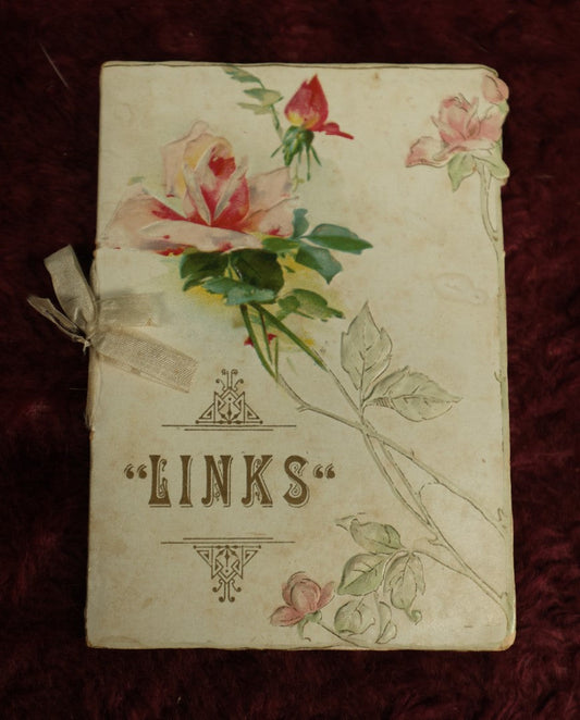 Lot 086 - Single Ephemera Booklet, "Links," Lithographed Poetry Booklet, Printed In Germany, Circa 1910