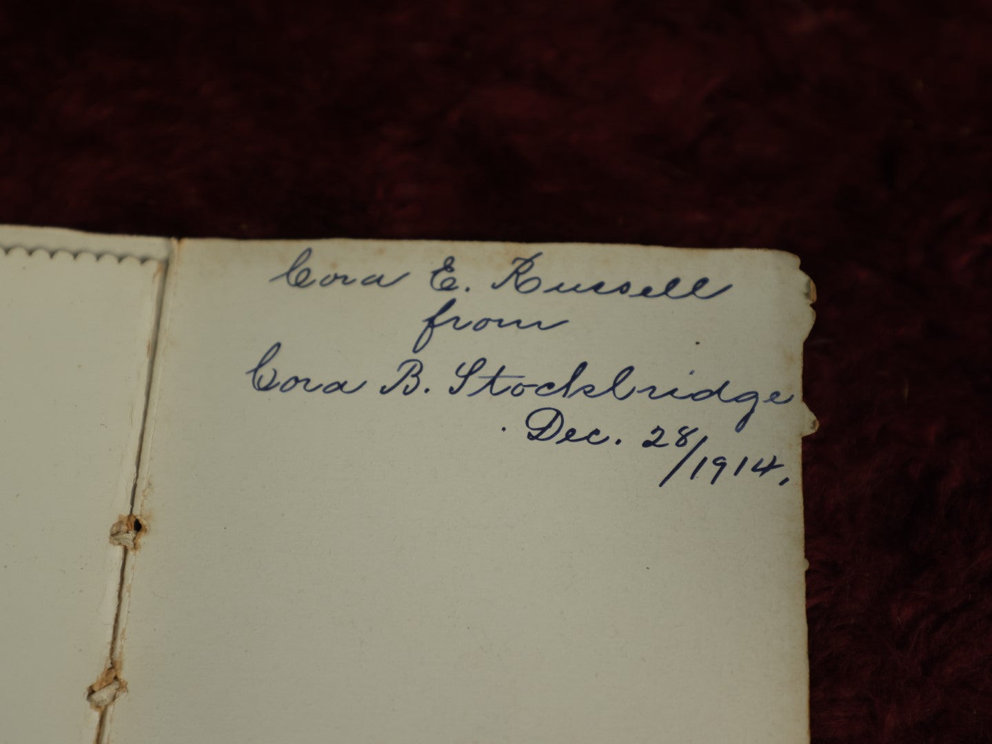 Lot 086 - Single Ephemera Booklet, "Links," Lithographed Poetry Booklet, Printed In Germany, Circa 1910