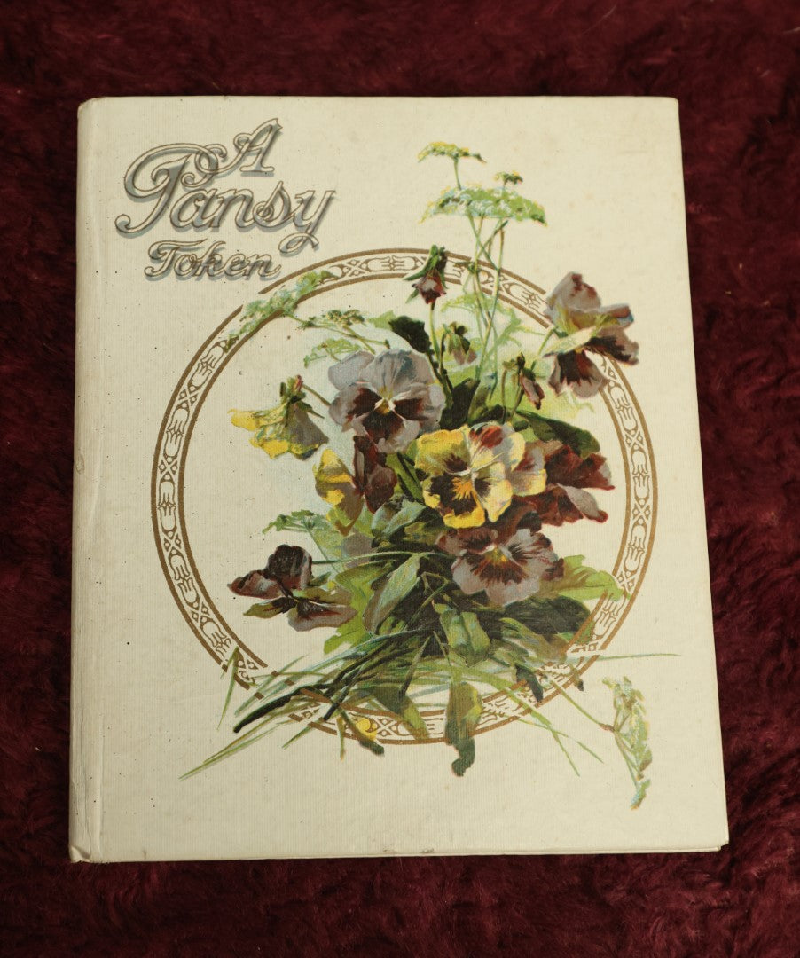 Lot 087 - Single Ephemera Booklet, "A Pansy Token," The Garland Series, Lithographed Booklet