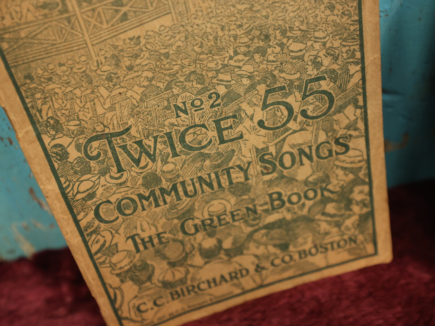 Lot 128 - Pair Of Ephemera Booklets, Music Unite The People Community Songs Green Book By C.C. Birchard And Co., Boston, And "Orchids For Marie," A Comedy In One Act By Pauline Phelps