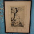 Lot 003 - Willy Pogany (Hungarian, 1882-1955) Special Artist Proof Etching Of Scene From "Parsifal," Depicting Death And Other Esoteric Themes, Inscribed To Friend Paul Petinizi