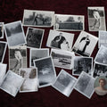 Lot 129 - Grouping Of Twenty Plus Fun Vintage Snapshot Photos, Mostly Of Men And Boys Being Men, Boxing, Fishing, Shooting, Swimming, Golfing, Plus Cool Double Exposure Photo