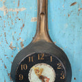 Lot 035 - Official Pan-American Exposition, 1901, Buffalo, New York Frying Pan Souvenir Clock, Manufactured By Chouffel Jewelry, Not Working