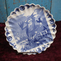 Lot 075 - Frog Dancing On Grass, Geese In Background, Hand Painted Antique Copeland Spode Porcelain China Plate, Marked B2