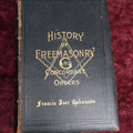 Lot 096 - "History Of The Ancient And Honorable Fraternity Of Free And Accepted Masons, Illustrated," 1926 Edition Antique Book