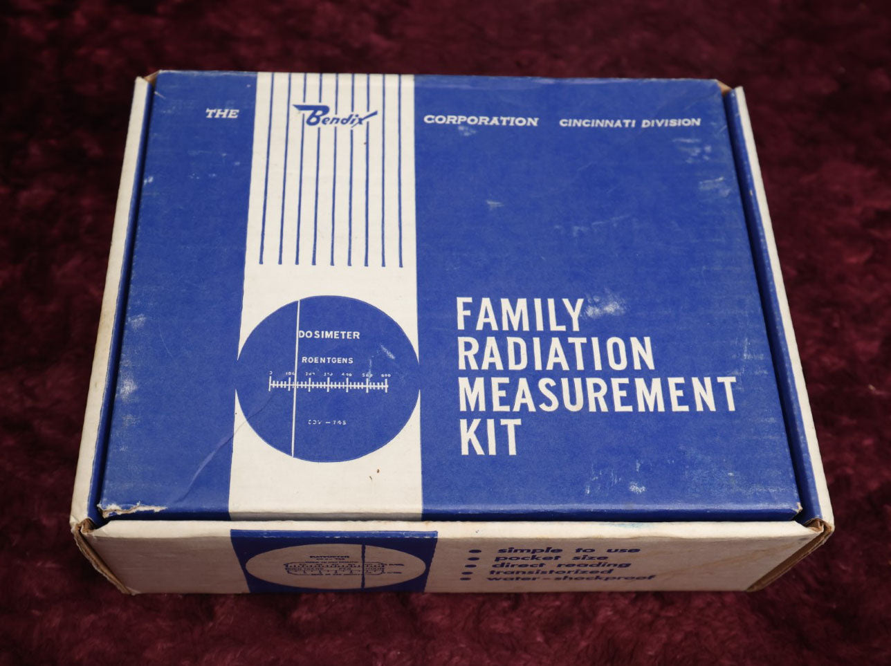 Lot 103 - The Bendix Corporation Family Radiation Measurement Test, Co ...
