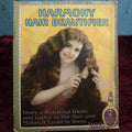Lot 116 - Antique Harmony Hair Beautifier, Sold By Rexall Drug Store Cardboard Advertisement, Lithographed By Ketterlinus, Boston And Philadelphia