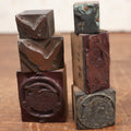 Lot 102 - Grouping Of Six Assorted Animal Themed Advertising Print Block Letterpress Including Chicken, Elk / Deer, Fish, Eagle