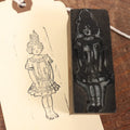 Lot 105 - Single Antique Print Block Letterpress, Shirley Temple