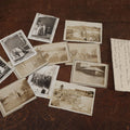Lot 165 - Grouping Eleven Vintage Snapshots Documenting The 1936 Flood, Possibly In Chelmsford, Massachusetts, With Provenance