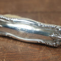 Lot 010 - Antique Sterling Silver Monogrammed Dresser Brush, Dated April 18, 1898, Marked Sterling, Patent