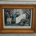 Lot 041 - Antique Hand Colored Lithograph Print, "Death Of Daniel O'Connell," 19th Irish Catholic Political Leader, Lithograph By J. Baillie