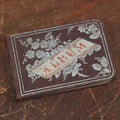 Lot 069 - Antique Victorian Autograph Album, Circa 1885, With Signatures, Die-Cuts, Lithos