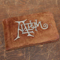 Lot 091 - Antique Victorian Velvet Autograph Album With Metal Album Badge, Many Signatures, 1890s, Mount Holyoke College