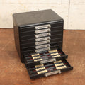 Lot 016 - Vintage Bakelite Dentist Cabinet With False Teeth, The Dentists' Supply Co. Of New York Bioform