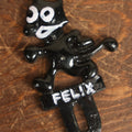Lot 082 - Contemporary Classic Car Felix The Cat License Plate Topper, Modern Novelty