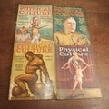 Lot 088 - Grouping Of Four Antique "Phyiscal Culture" Sports And Athletics Magazines, 1918 Through 1923