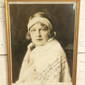 Lot 060 - Antique Glossy Press Photo Of Swedish Opera Singer Lydia Lindgren-Querzé With Autograph, Signed And Dated New York, 1925