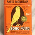 Lot 087 - Single Antique Advertising Tin, Hartz Mountain Song Food For Birds