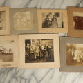 Lot 106 - Grouping Of Seven Antique Boarded Group Photographs, Including Three School Class Photos, Outdoor Scenes, And More