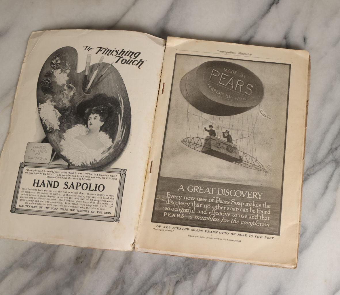 Lot 074 - Single Ephemera Piece, Antique Cosmopolitan Magazine From July 1906, Featuring Many Stories And Photos Of The San Francisco Earthquake