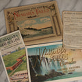 Lot 078 - Four Piece Ephemera Grouping, Niagara Falls Related, Including View Book, Gray Bus Line, Museum Brochure, And Colored Pictures And Story
