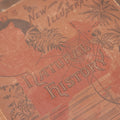 Lot 011 - "Wood's New Illustrated Natural History" Antique Illustrated Zoology Book By Reverend J.G. Wood, Red Cover With Spider Web, Missing Title Pages