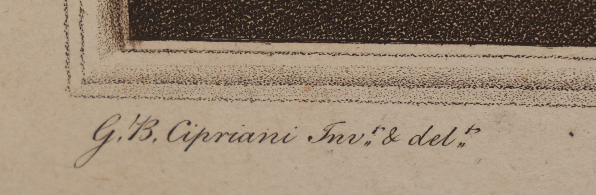 Lot 034 - Antique Nude Engraving Print, "A Nymph Asleep" After Giovanni Battista Cipriani (Italian, 1727-1785), Engraved By Pietro Bettelini, Dated 1756 By Torre & Co., No Glass In Frame, 17.5" X 16.5"