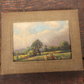 Lot 046 - Vintage Artist's Scrapbook Of John M. Watermulder, New York, Containing Award Letters And Examples Of Paintings, With Hand Painted Cover