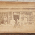 Lot 074 - Antique Cabinet Card Occupational Photograph Of Storefront Of A. Hixon Furniture, F.J. Taylor & Co., Photographer, Cambridgeport, Massachusetts