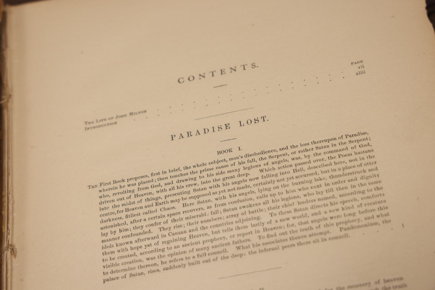Lot 081 - John Milton'S "Paradise Lost" Antique Book Illustrated By Gustave Dore, Note Heavy Wear, Loose Pages