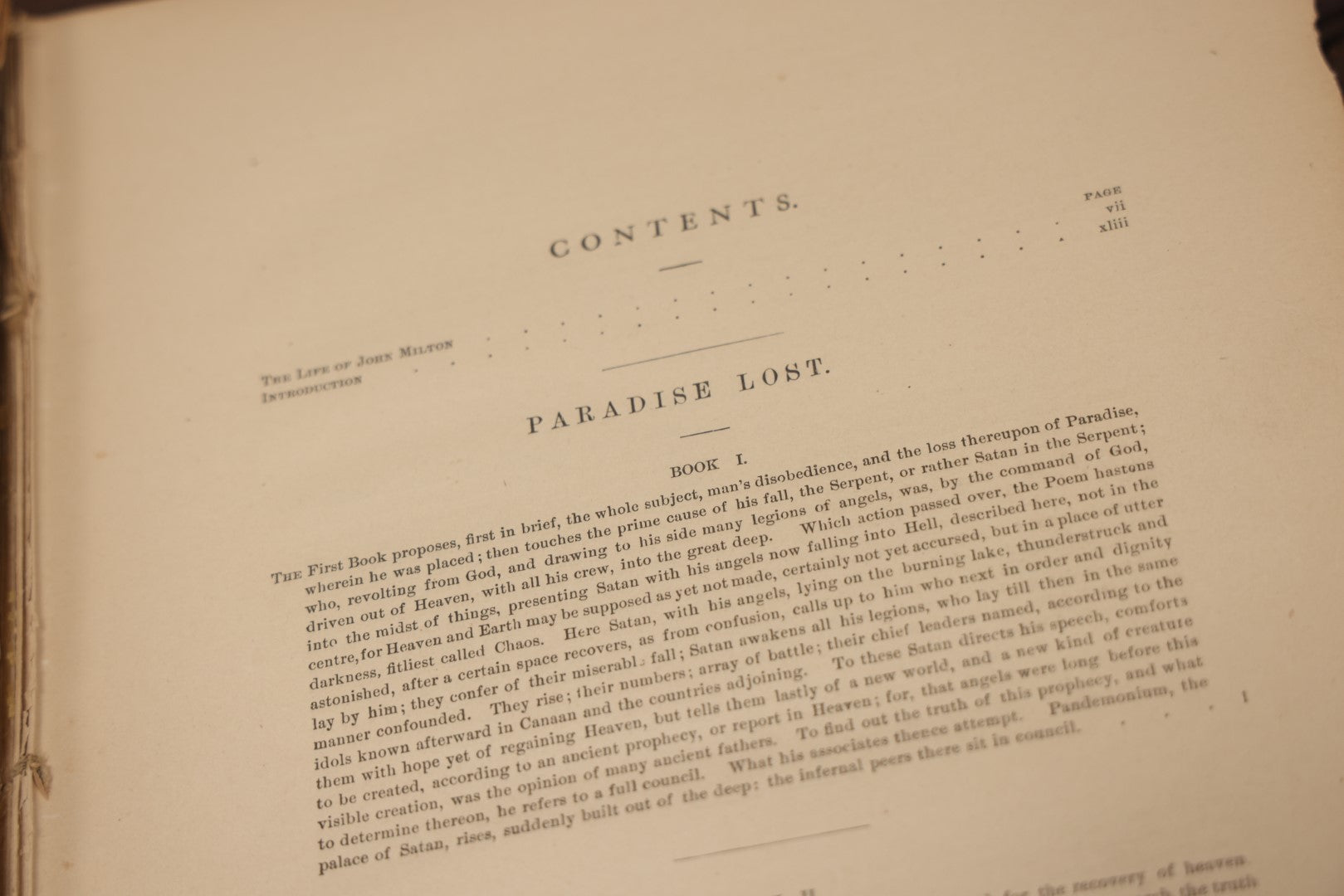 Lot 081 - John Milton'S "Paradise Lost" Antique Book Illustrated By Gustave Dore, Note Heavy Wear, Loose Pages