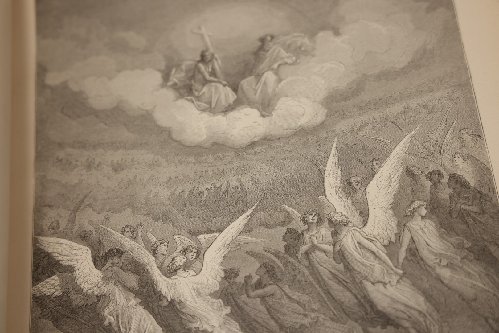 Lot 081 - John Milton'S "Paradise Lost" Antique Book Illustrated By Gustave Dore, Note Heavy Wear, Loose Pages