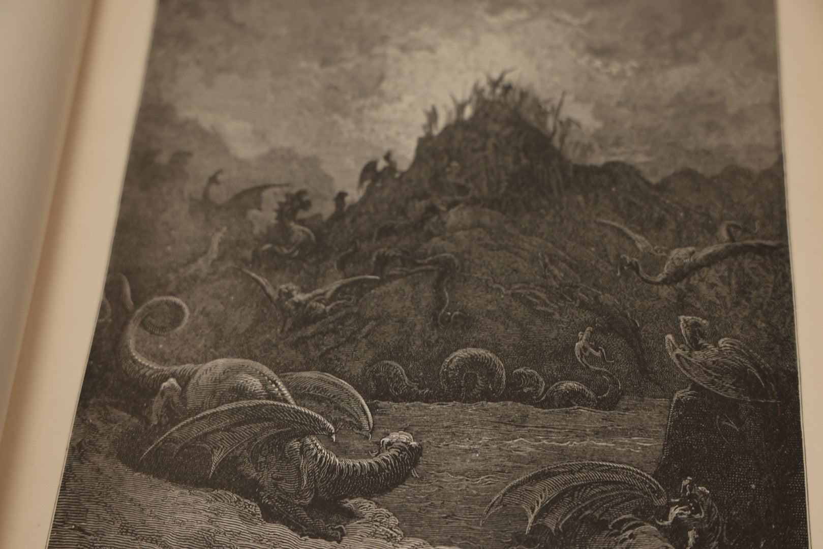 Lot 081 - John Milton'S "Paradise Lost" Antique Book Illustrated By Gustave Dore, Note Heavy Wear, Loose Pages