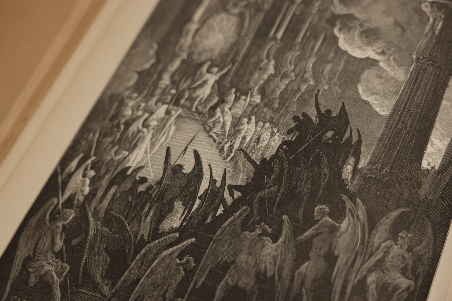Lot 081 - John Milton'S "Paradise Lost" Antique Book Illustrated By Gustave Dore, Note Heavy Wear, Loose Pages