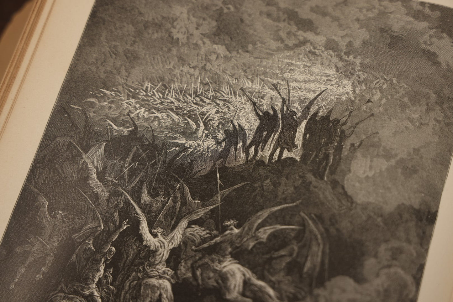 Lot 081 - John Milton'S "Paradise Lost" Antique Book Illustrated By Gustave Dore, Note Heavy Wear, Loose Pages