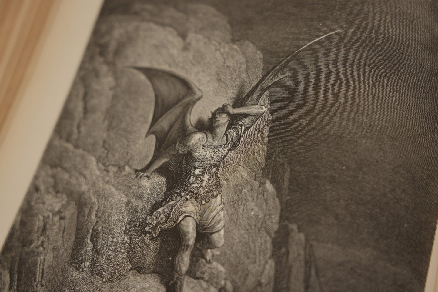 Lot 081 - John Milton'S "Paradise Lost" Antique Book Illustrated By Gustave Dore, Note Heavy Wear, Loose Pages