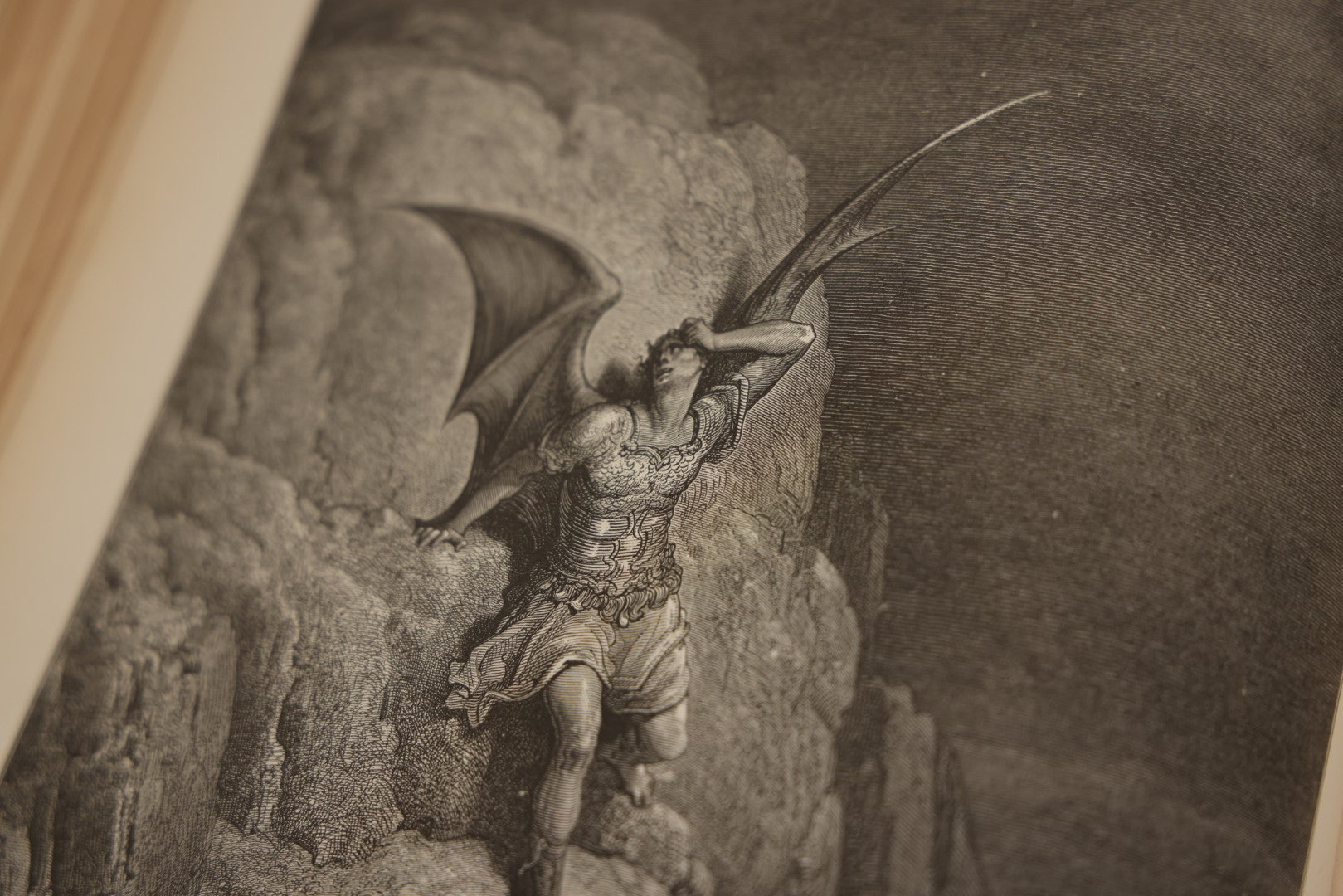 Lot 081 - John Milton'S "Paradise Lost" Antique Book Illustrated By Gustave Dore, Note Heavy Wear, Loose Pages