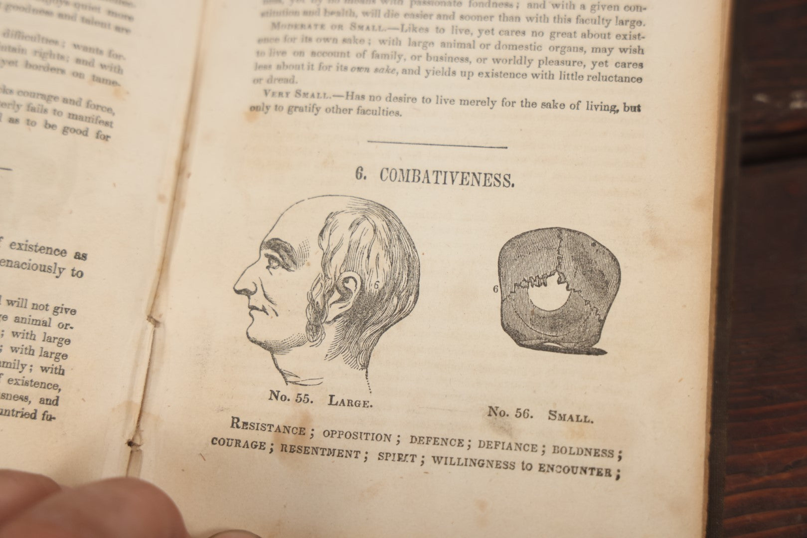 Lot 082 - "The Illustrated Self-Instructor In Phrenology And Physiology With 100 Engravings And A Chart Of The Character" Antique Book By O.S. And L.N. Fowler, 1854 Edition