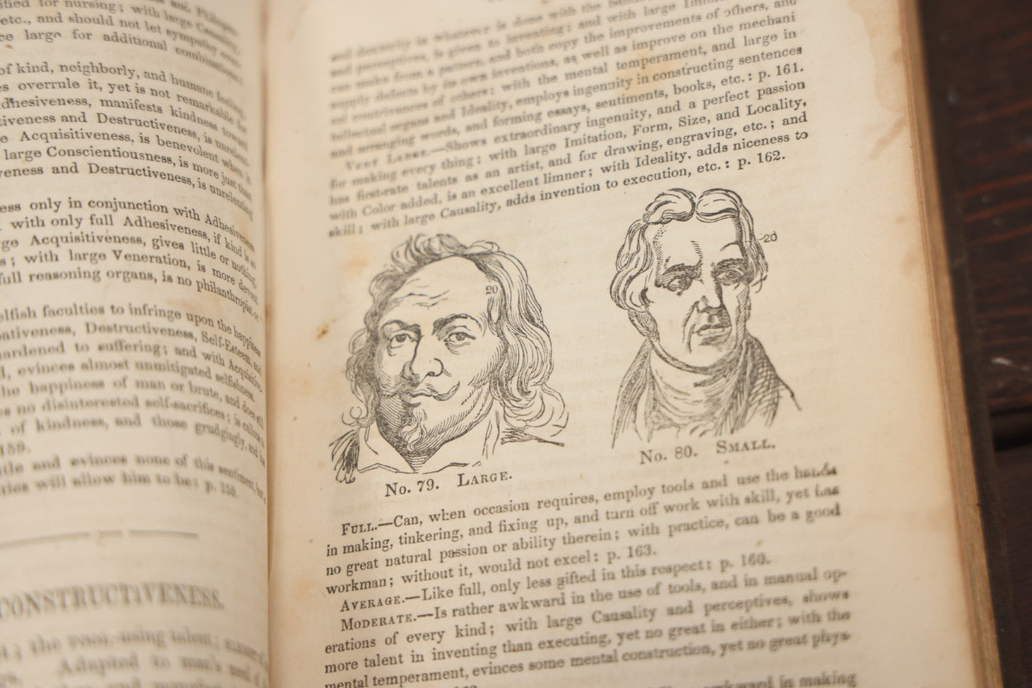 Lot 082 - "The Illustrated Self-Instructor In Phrenology And Physiology With 100 Engravings And A Chart Of The Character" Antique Book By O.S. And L.N. Fowler, 1854 Edition