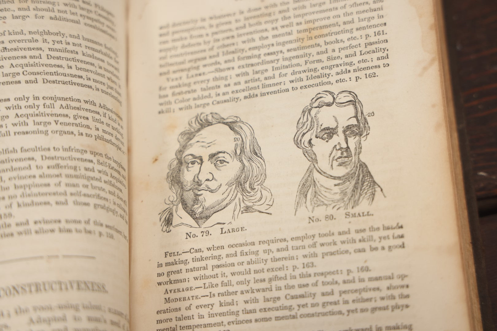 Lot 082 - "The Illustrated Self-Instructor In Phrenology And Physiology With 100 Engravings And A Chart Of The Character" Antique Book By O.S. And L.N. Fowler, 1854 Edition