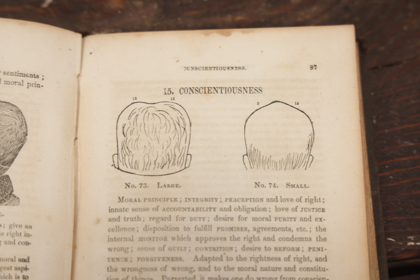 Lot 082 - "The Illustrated Self-Instructor In Phrenology And Physiology With 100 Engravings And A Chart Of The Character" Antique Book By O.S. And L.N. Fowler, 1854 Edition