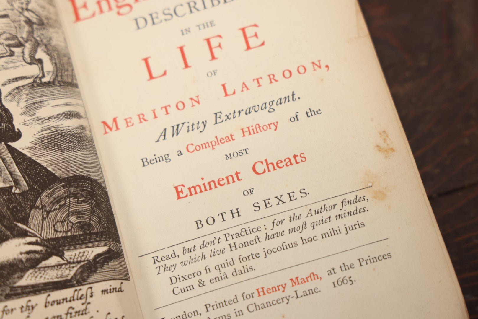 Lot 083 - "The English Rogue: Described In The Life Of Meriton Latroon [...] Being A Complete History Of The Eminent Cheats Of Both Sexes" Parts I And Ii, Late 19Th Century Facsimile Editions, By Richard Head
