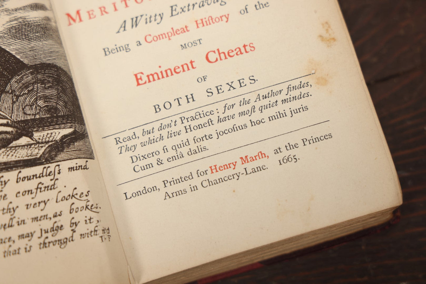 Lot 083 - "The English Rogue: Described In The Life Of Meriton Latroon [...] Being A Complete History Of The Eminent Cheats Of Both Sexes" Parts I And Ii, Late 19Th Century Facsimile Editions, By Richard Head