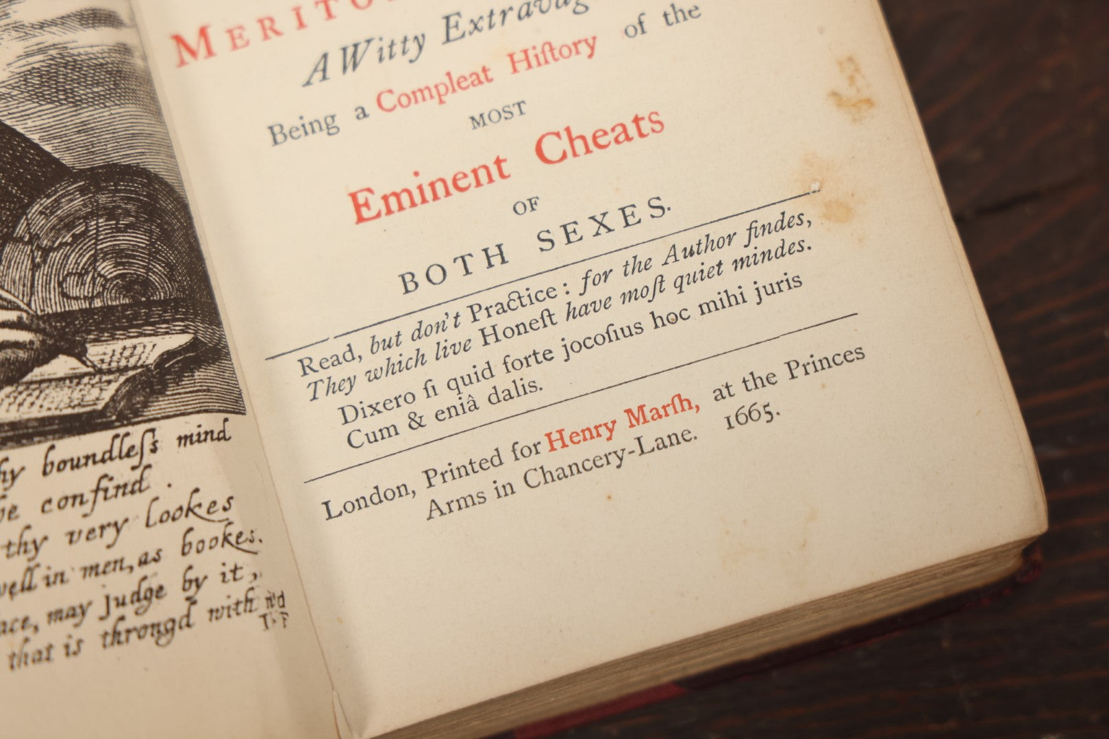 Lot 083 - "The English Rogue: Described In The Life Of Meriton Latroon [...] Being A Complete History Of The Eminent Cheats Of Both Sexes" Parts I And Ii, Late 19Th Century Facsimile Editions, By Richard Head