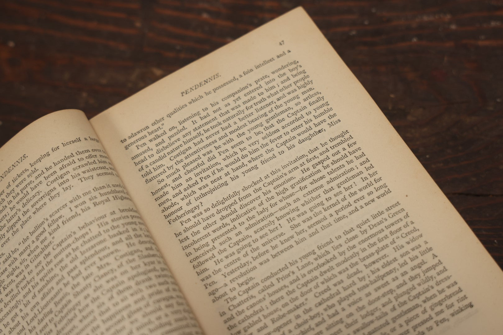 Lot 084 - "The Works Of William Makepeace Thackeray" Volume Ii, "The History Of Pendennis" And Volume  Xii, "The Christmas Books Of Mr. M.A. Titmarsh," Pair Of Antique Illustrated Books