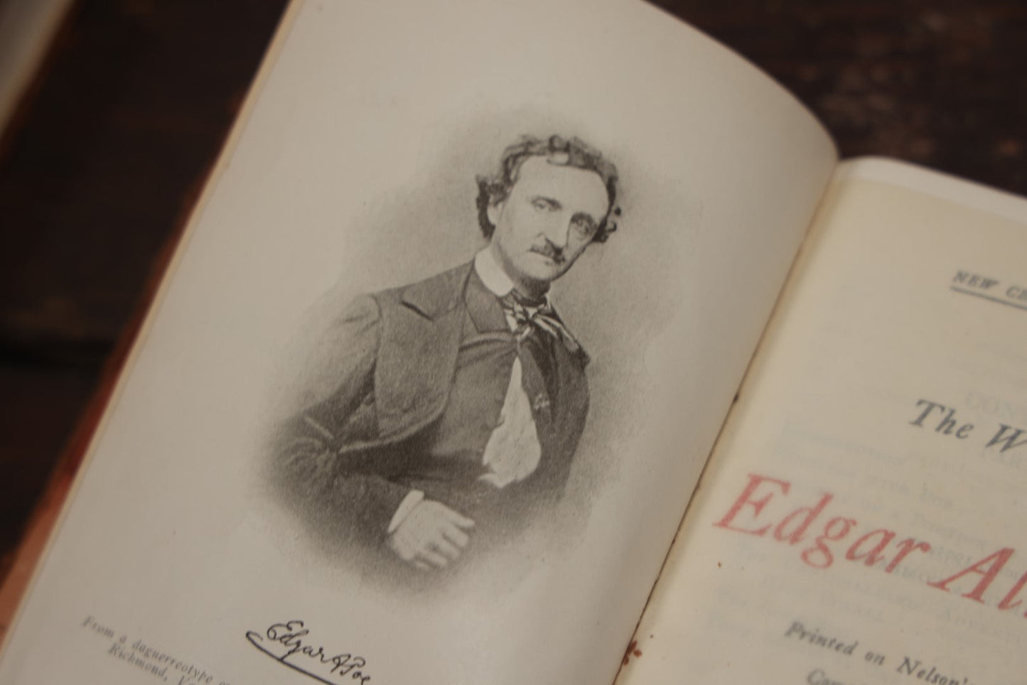 Lot 085 - "The Works Of Edgar Allan Poe" Pair Of Antique Books, A.S. Barnes & Company 1905 Editions, Volume I And Volume Iii