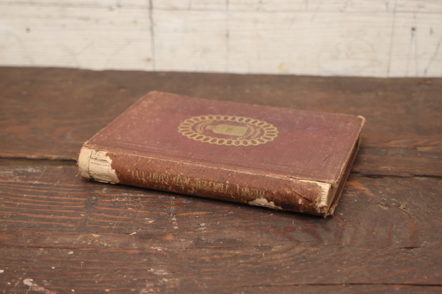 Lot 086 - Early Apothecary Catalogue Book, "Fluid And Solid Extracts, Concentrations And Officinal Pills, Prepared By Henry Thayer And Company, With Formulas" Cambridgeport, Massachusetts, 1866