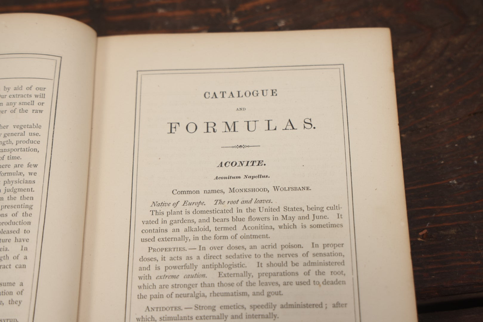 Lot 086 - Early Apothecary Catalogue Book, "Fluid And Solid Extracts, Concentrations And Officinal Pills, Prepared By Henry Thayer And Company, With Formulas" Cambridgeport, Massachusetts, 1866