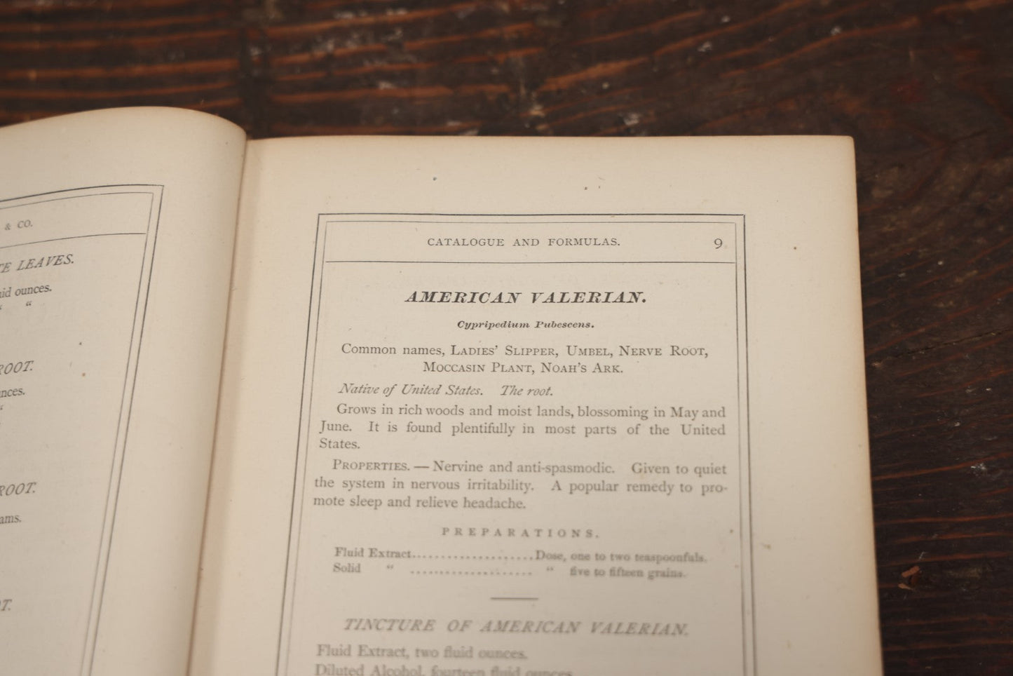 Lot 086 - Early Apothecary Catalogue Book, "Fluid And Solid Extracts, Concentrations And Officinal Pills, Prepared By Henry Thayer And Company, With Formulas" Cambridgeport, Massachusetts, 1866